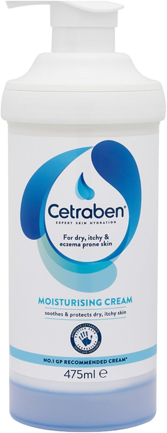 Cetraben Emollient Cream relief from eczema, soothe & soften dry skin free ship