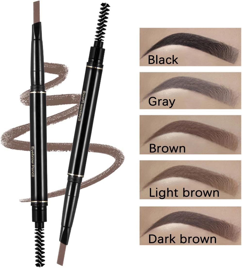 Eyebrow Pencils with Brow-Brush, Long-Lasting Eye Brow Pen uk free & fast delivery