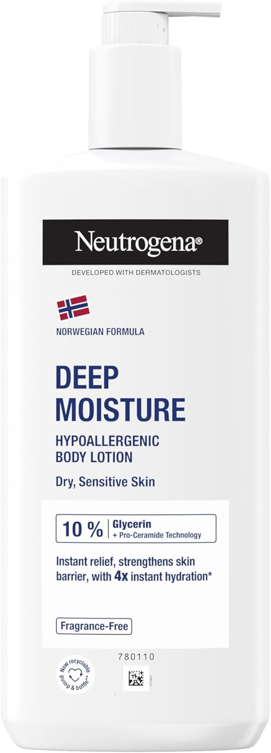 Neutrogena Norwegian Formula Deep Moisture Hypoallergenic Body Lotion free ship