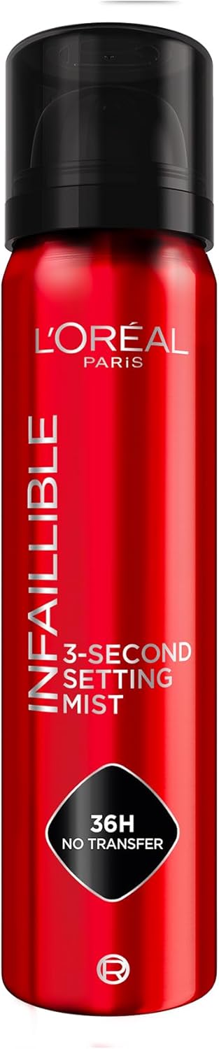 L'oreal Paris Infallible 3 Second Setting Fixing Spray For Make Up 75ml 36HR