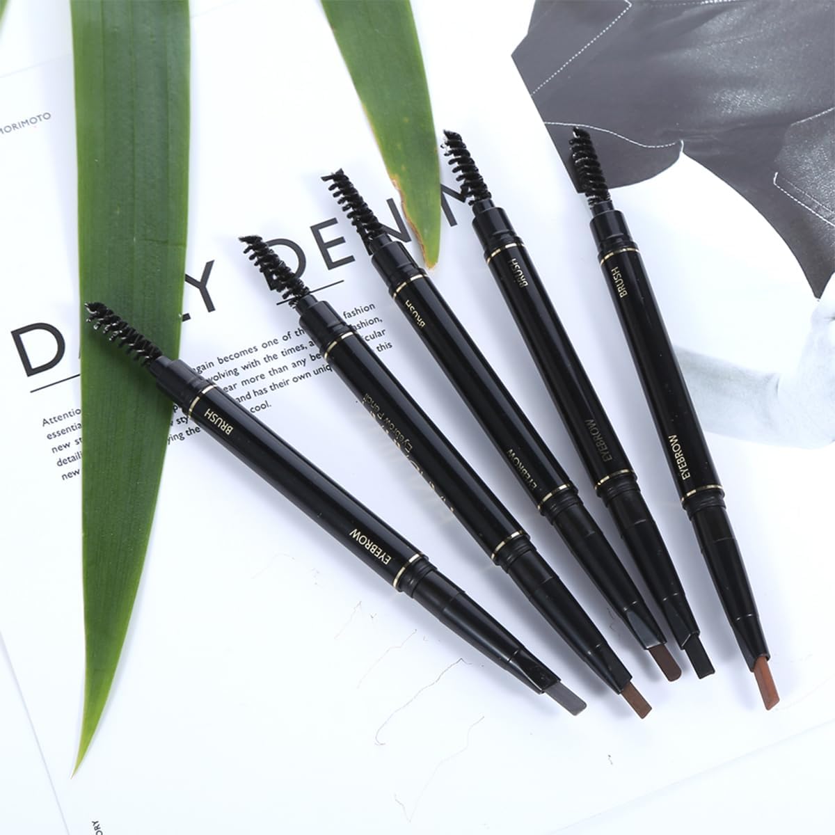 Eyebrow Pencils with Brow-Brush, Long-Lasting Eye Brow Pen uk free & fast delivery