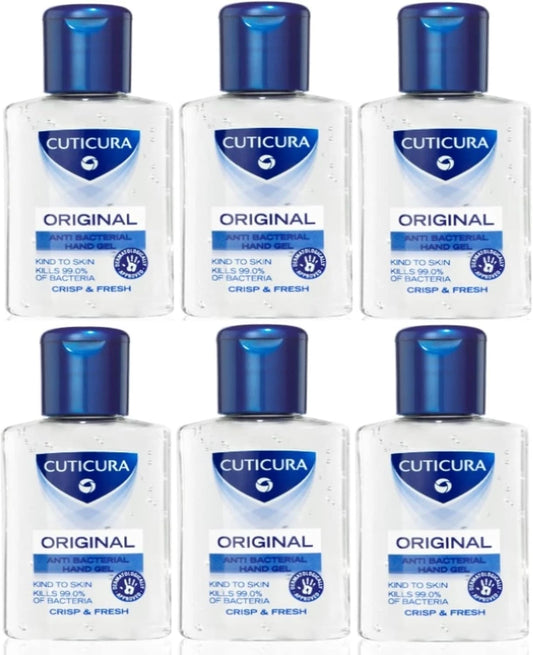 Cuticura Original Hand Gel Crisp and Fresh Cream, 50 ml (6 Units)